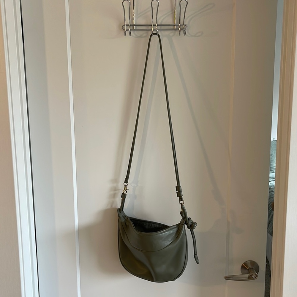 Anthropologie sage green crossbody
